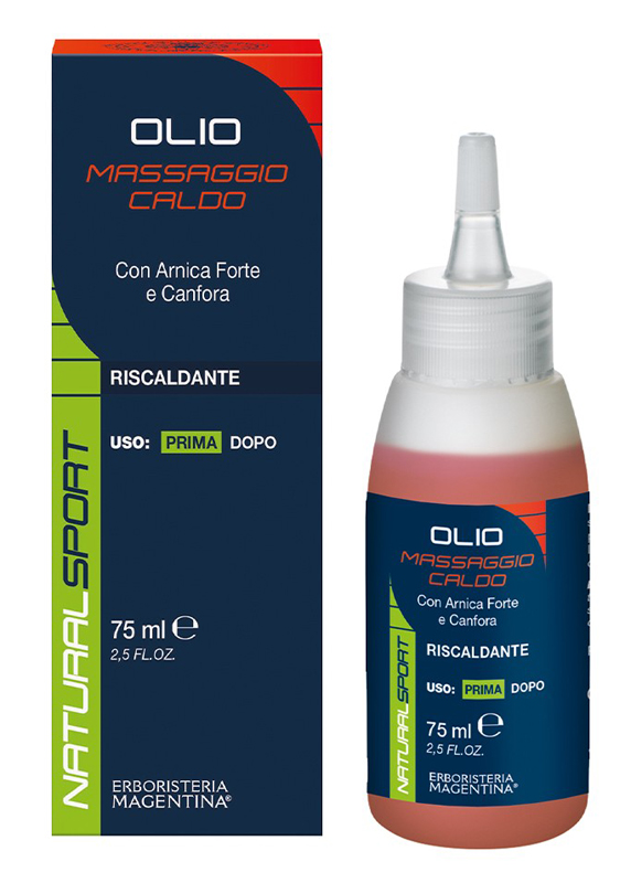 SPORT OLIO MASSAGGIO CALDO75ML