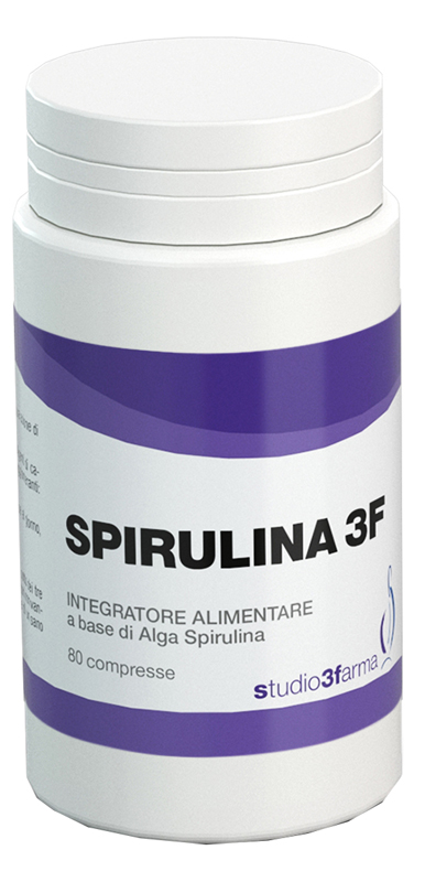 SPIRULINA 3F 80CPR