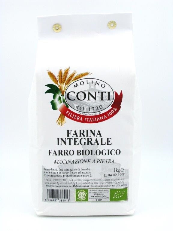 FARINA INTEGRALE FARRO BIO 1KG