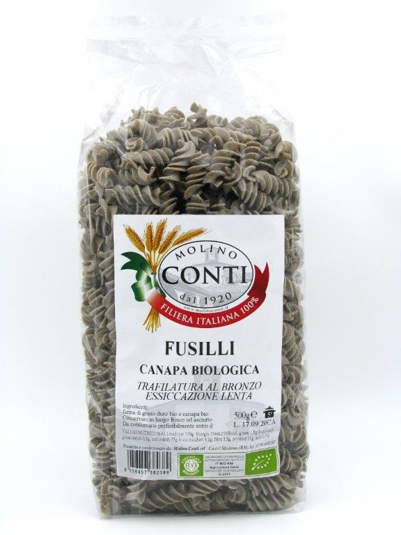 FUSILLI CANAPA BIO 500G