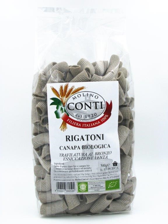 RIGATONI CANAPA BIO 500G