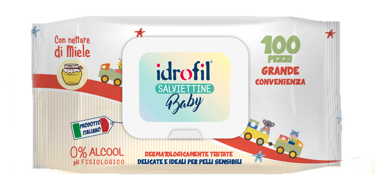 IDROFIL SALVIETTINE MIELE 100P