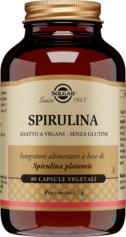 SPIRULINA 80CPS VEG