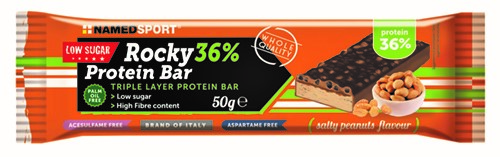 ROCKY 36% PROT BAR PEANUTS 50G