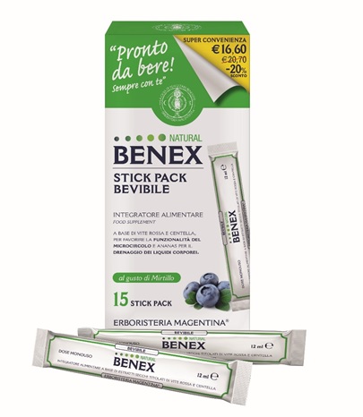 BENEX BEVIBILE 15STICK 12ML TP