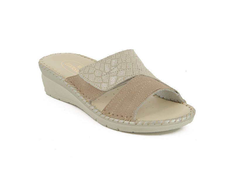 PAN10057STM PANTOFOLA BEIGE 35