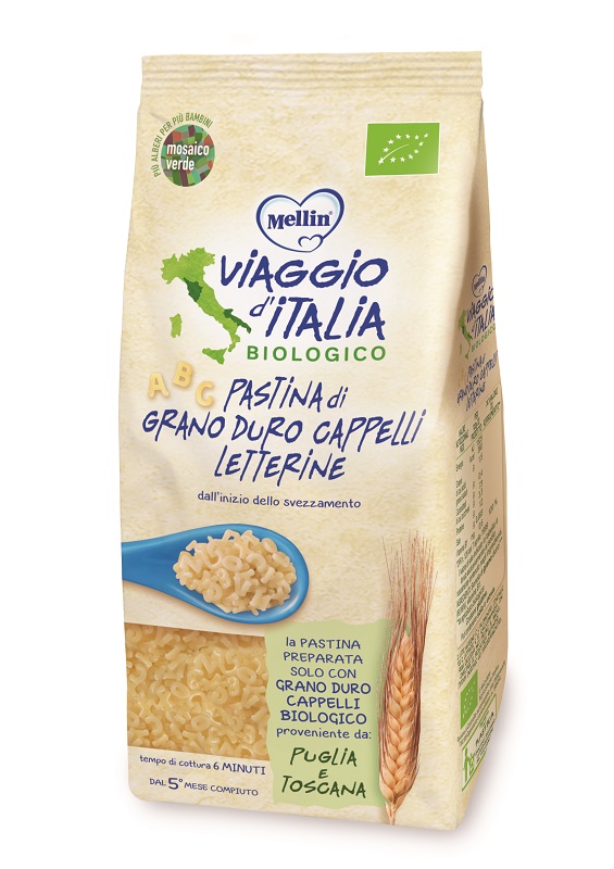 VIAGGIO IT PASTA BIO LETTERINE