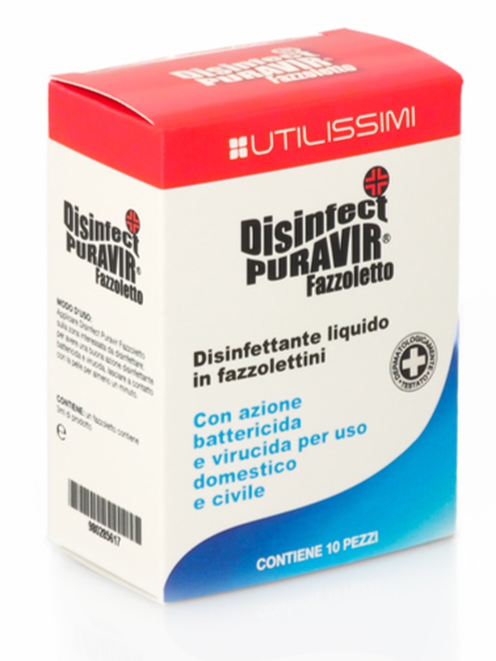 DISINFECT PURAVIR FAZZ 10PZ