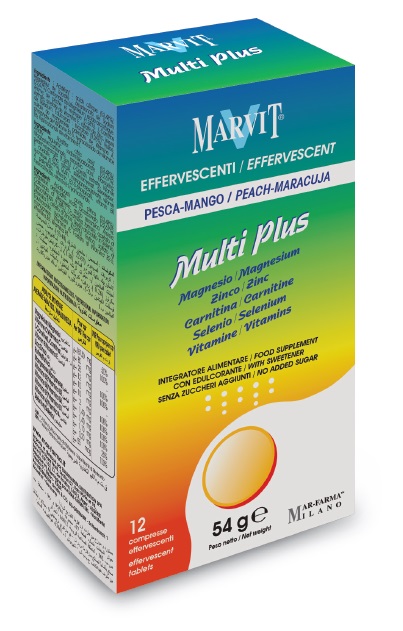 MARVIT MULTI PLUS EFFERV 12CPR