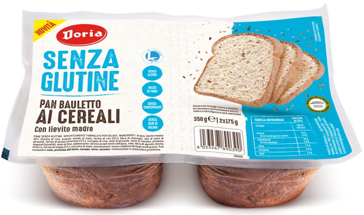 DORIA PAN BAULETTO CEREALI 2PZ