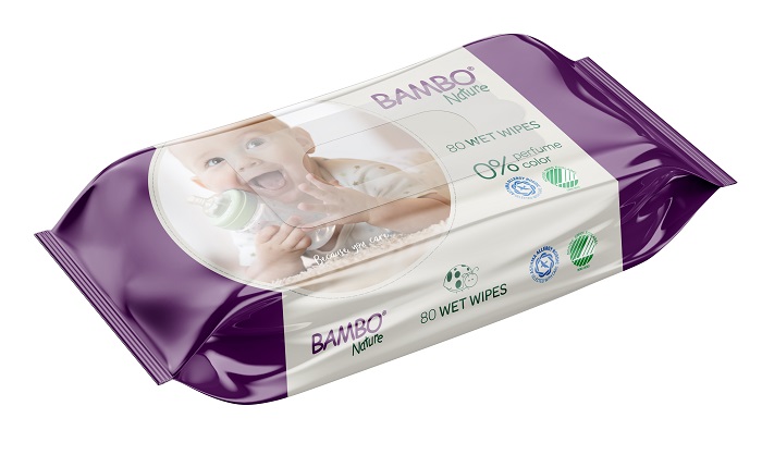 BAMBO NATURE WET WIPES 80PZ BAMBO NATURE WET WIPES 80PZ