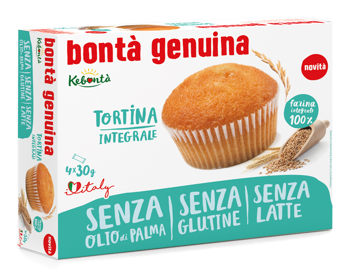 KEBONTA' TORTINA INTEGRALE120G