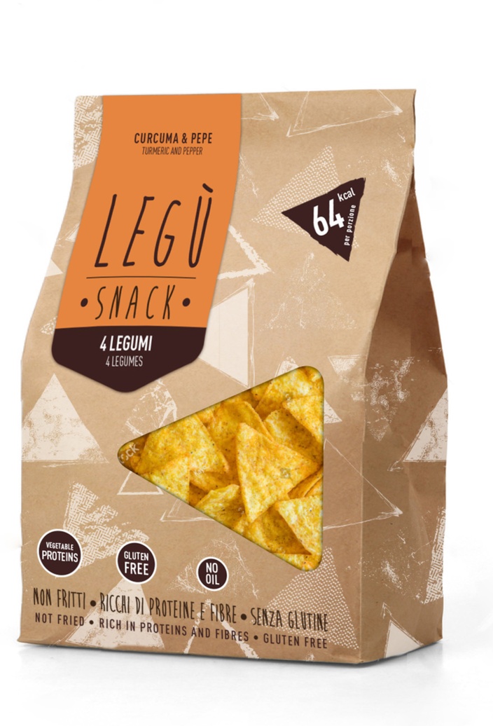 LEGU' SNACK CURCUMA/PEPE 40G