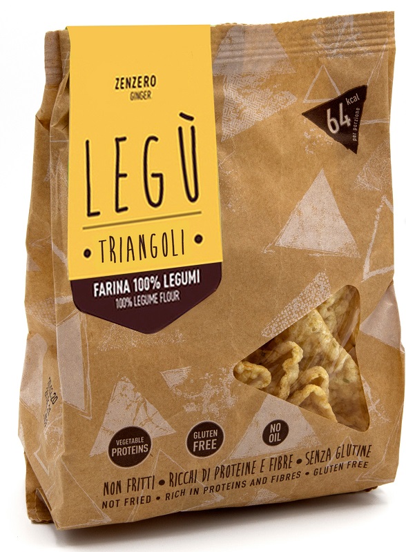 LEGU' SNACK ZENZERO 40G