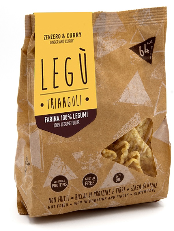 LEGU' SNACK ZENZERO/CURRY 40G