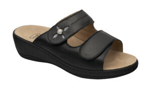 CARLOTTA LEATHER W NERO 35