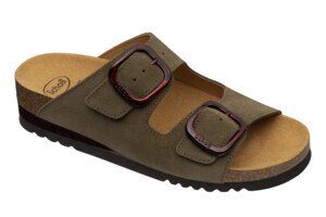 ILARY 2 STRAPS SUEDE W OLIVA40 ILARY 2 STRAPS SUEDE W OLIVA40