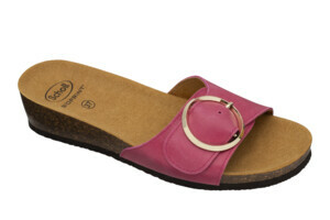 AMALFI MULE LEATHER W FUCSIA35