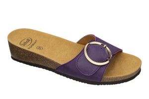 AMALFI MULE LEATHER W VIOLA38