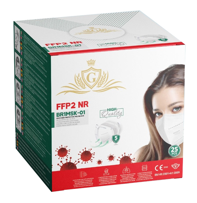 BRBEN GOLDMASK MAS FFP2 25PZ BRBEN GOLDMASK MAS FFP2 25PZ
