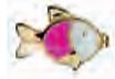 BJT708 ORECCHINI BABY FISH GP