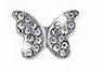 BJT979 ORECCHINI BUTTERFLY SS