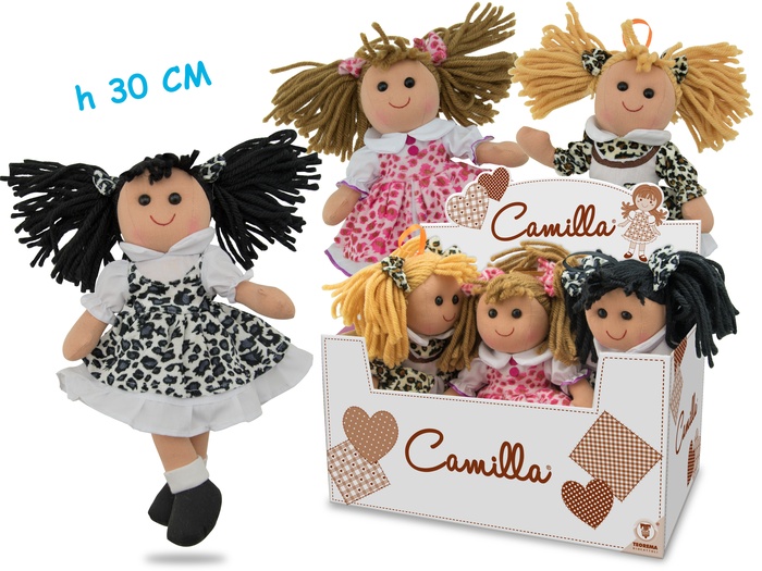 CAMILLA BAMBOLA PEZZA WILD30CM