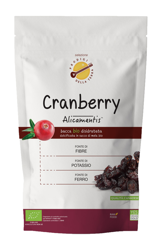 CRANBERRY BIO 220G ALICAMENTIS