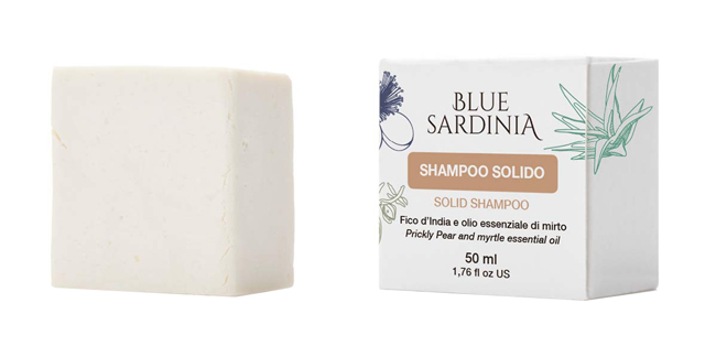 BLUE SARDINIA SHAMPOO SOLIDO