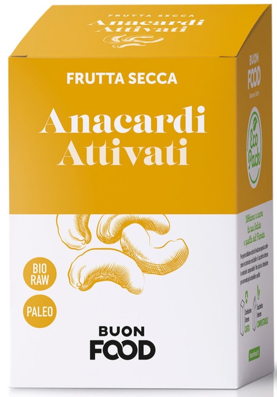 BUON FOOD FRUTTA ANACARDI 450G