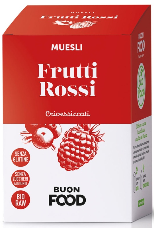 BUON FOOD MUESLI FRUTTI ROSSI