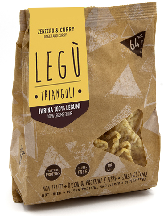 LEGU' SNACK ZENZERO/CURRY 15G