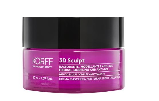 KORFF 3D SCULPT MASCHERA NOTTE