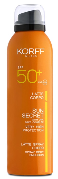 KORFF SUN LATTE SPRAY SPF50+