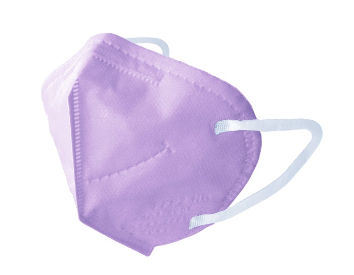 MASCHERINA FFP2 NR S LILLA 5PZ