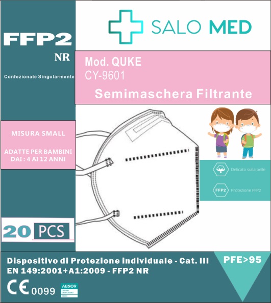 SALO MED MASK FFP2 20PZ