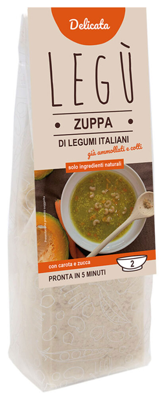 Legù - Zuppa di legumi carota e zucca