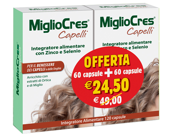 MIGLIOCRES 60+60CPS PROMO