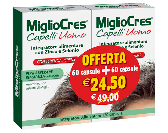 MIGLIOCRES UOMO 60+60CPS PROMO