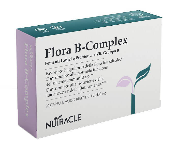 NUTRACLE FLORA B-COMPLEX 20CPS