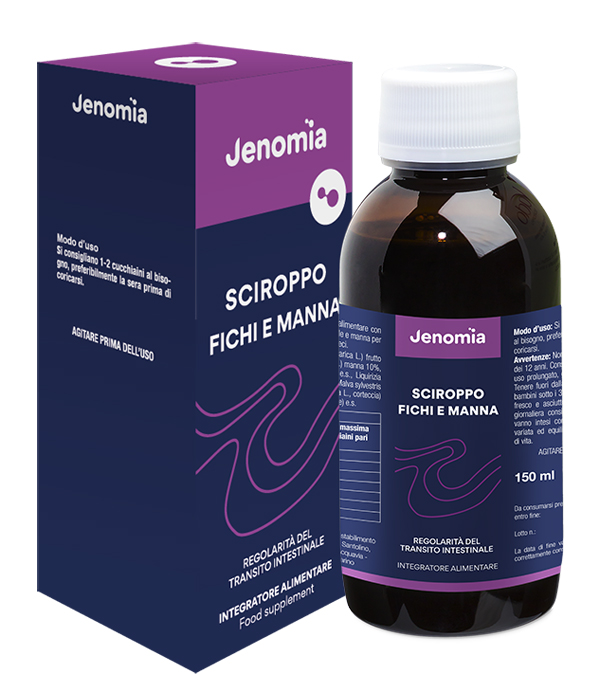 JENOMIA SCIROPPO FIC/MAN 150ML