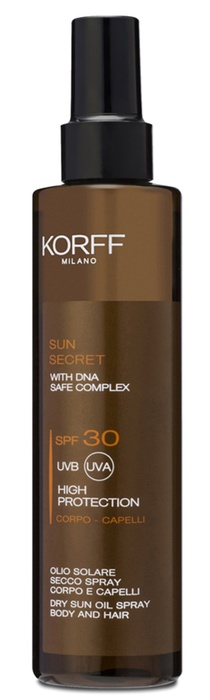 KORFF SUN OLIO CRP/CAP SPF30