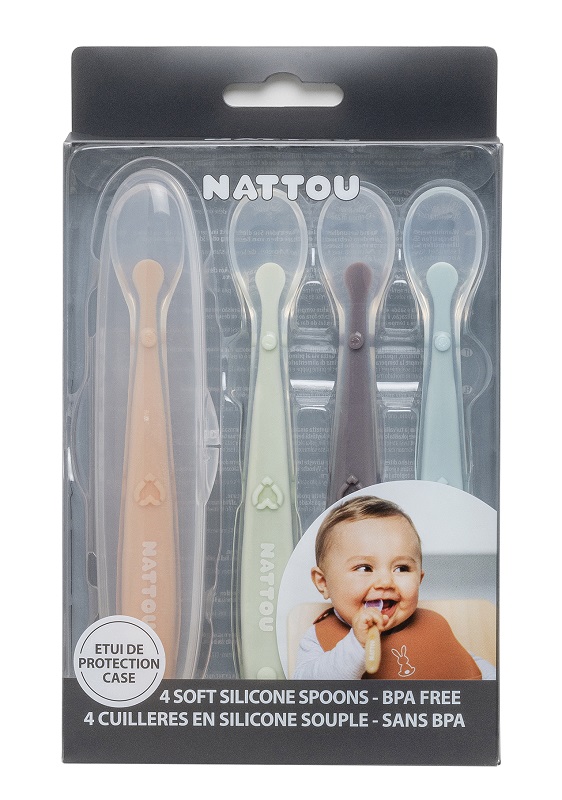 NATTOU SET 4 CUCCHIAI