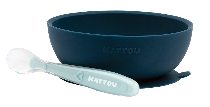 NATTOU SET SCODELLA BLU NAVY