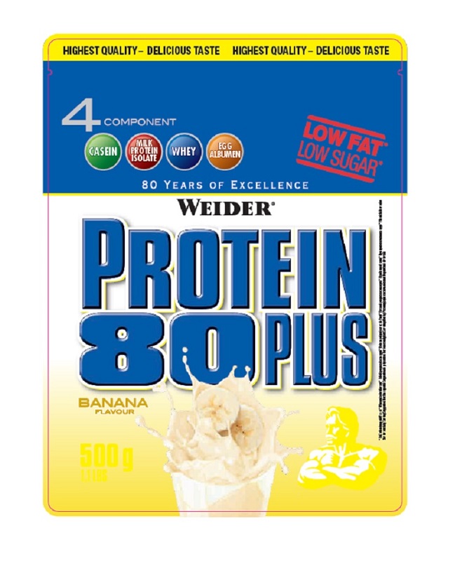 WEIDER PROTEINE 80P BAN 500G