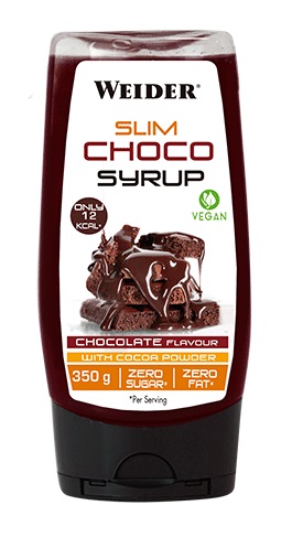 WEIDER SLIM & CHOCO SYRUP 350G