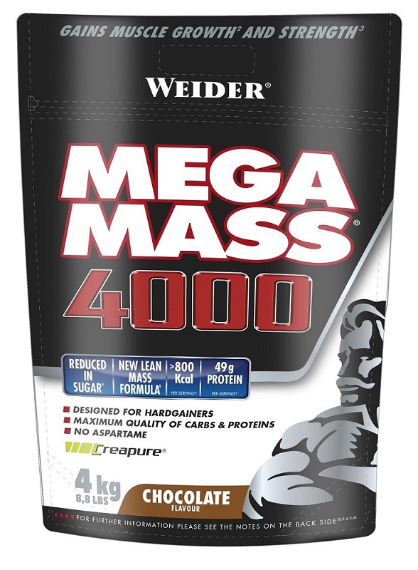 WEIDER SUPER MEGA MASS4000 4KG