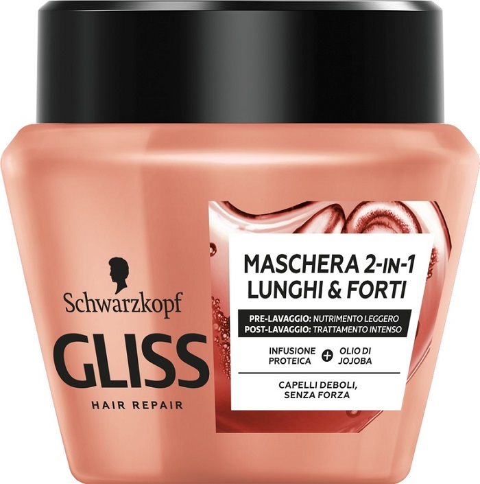 SCHWARZKOPF GLISS MASCHERA LUN