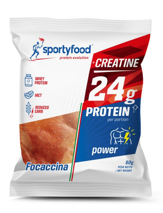 SPORTYFOOD FOCACCINA POWER 80G