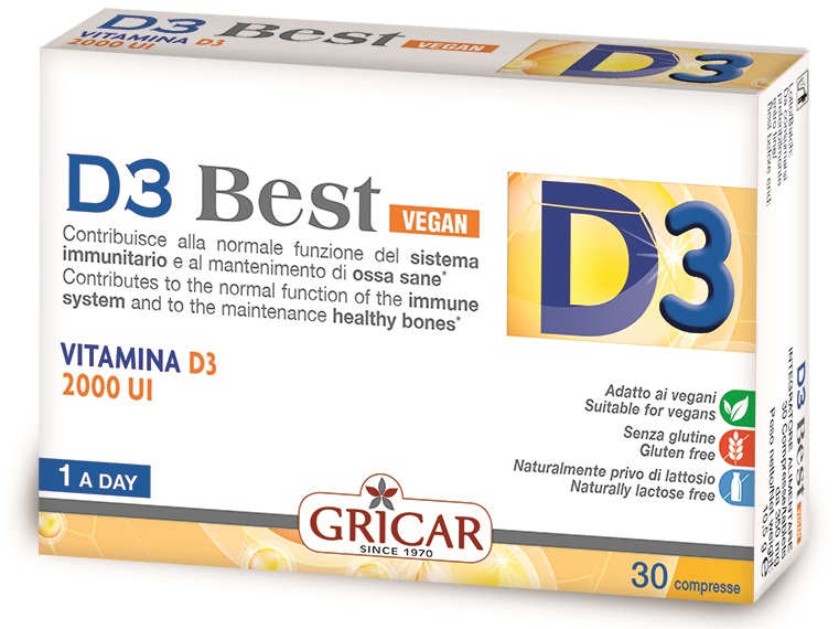 D3 BEST VEGAN 30CPR